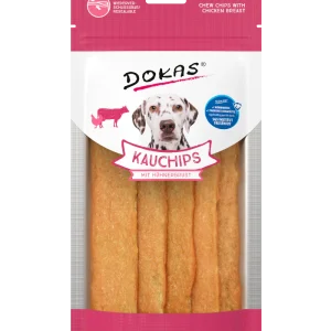 Dokas DOG Snacks de Pechuga de Pollo (5 x 170 g)